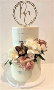 Autum Semi Naked Wedding Cake 1 Cake Chemistry By Genevieve