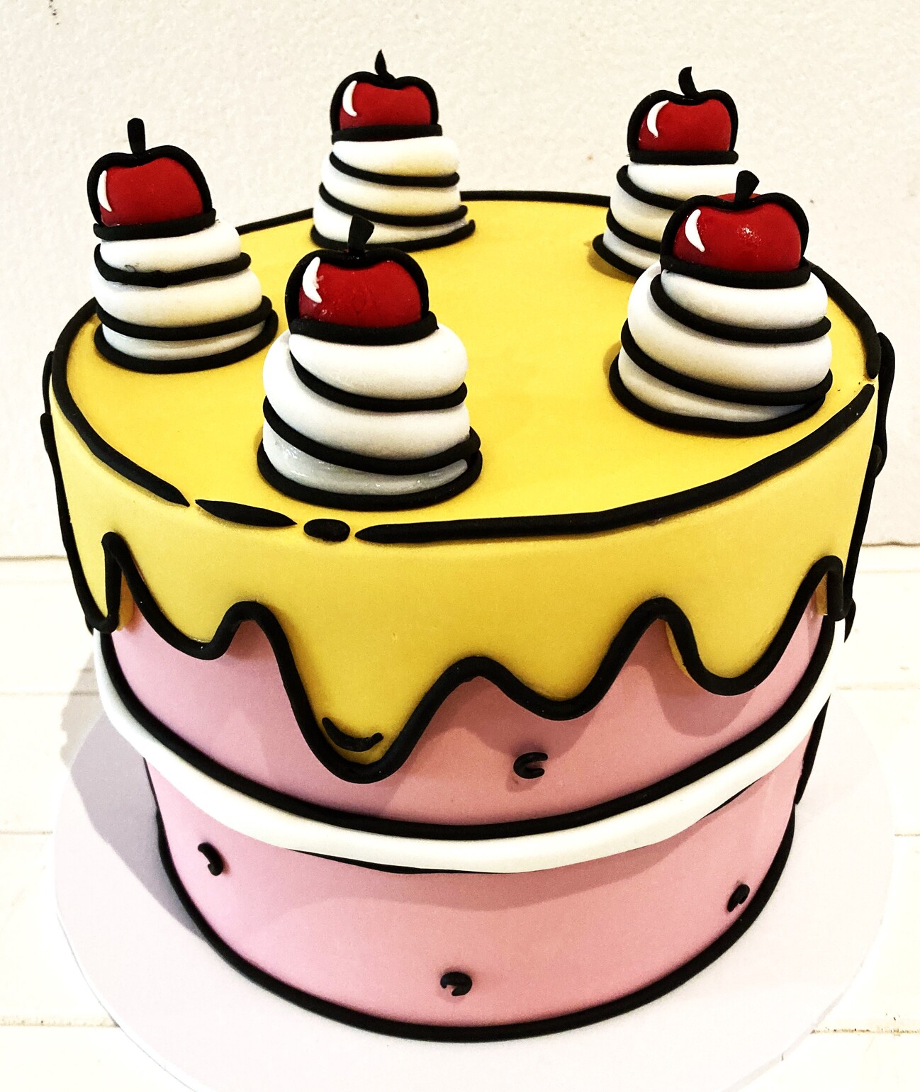 Cartoon cake - Cake Chemistry by Genevieve